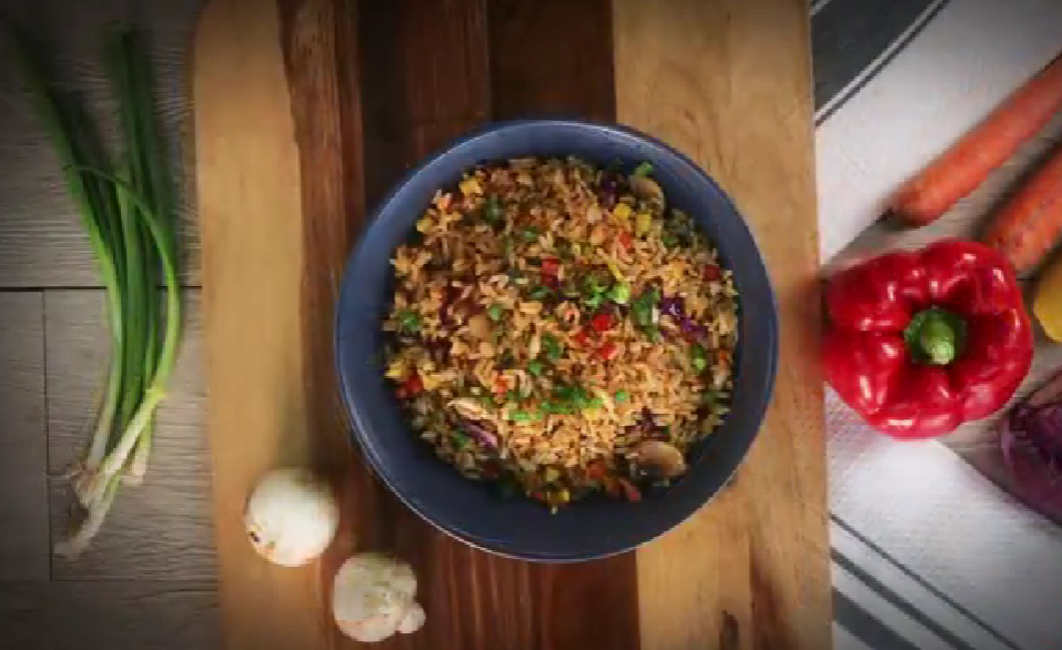 Rico Recetas: Arroz Oriental Vegano