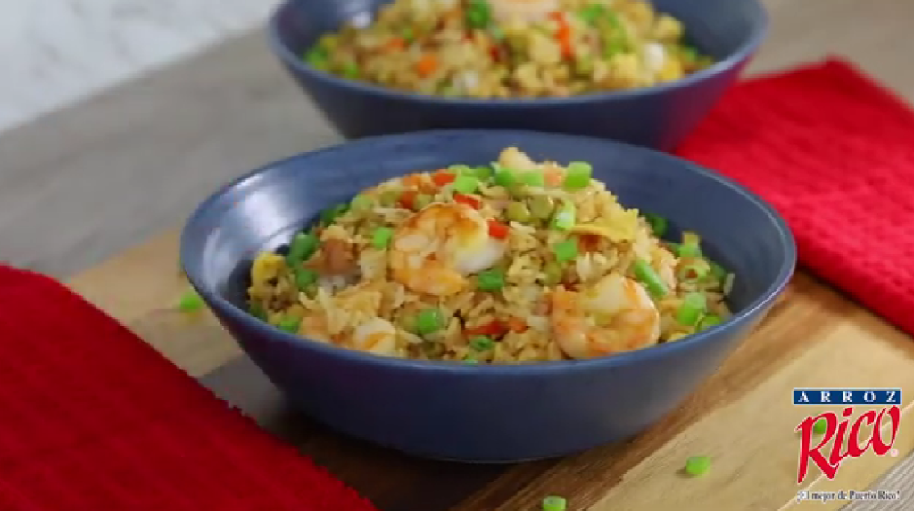 Rico Receta: Arroz Rico Cantonés